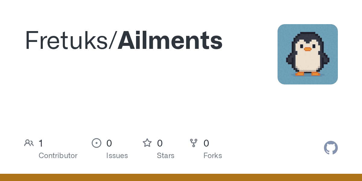 Ascend: Ailments GitHub repository preview