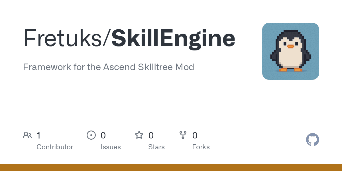 Skill Engine GitHub repository preview
