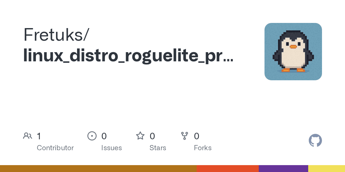 Roguelite Launch Platform GitHub repository preview